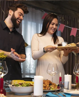 Private gathering catering services with premium food setup by Singh Caterers